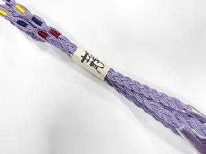 未使用品　正絹　夏手組帯締め